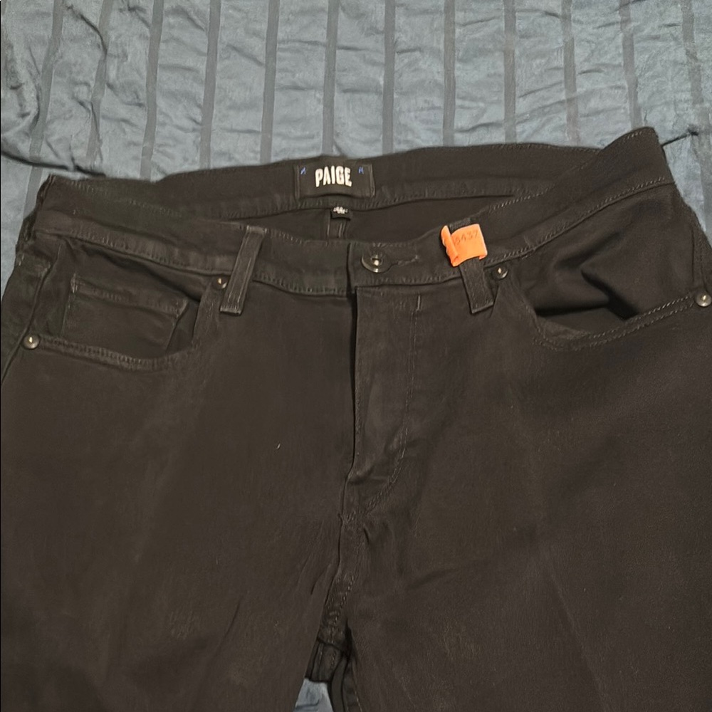Paige Men's Black Jeans